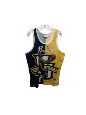 NCAA Marquette Dwyane Wade Sublimated Player Tank Top Medium